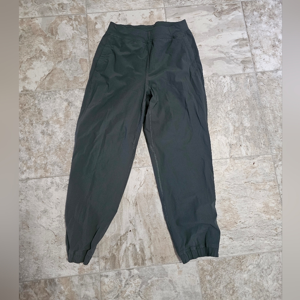 Lululemon Freshly Joggers GreenHigh Waisted Sz 4